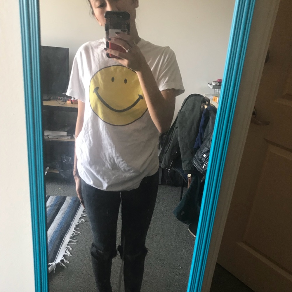 Urban outfitters smiley tshirt